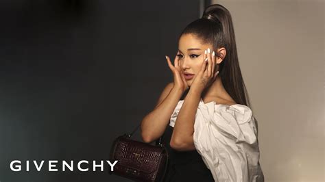 ariana grande givenchy behind the scenes|givenchy campaign.